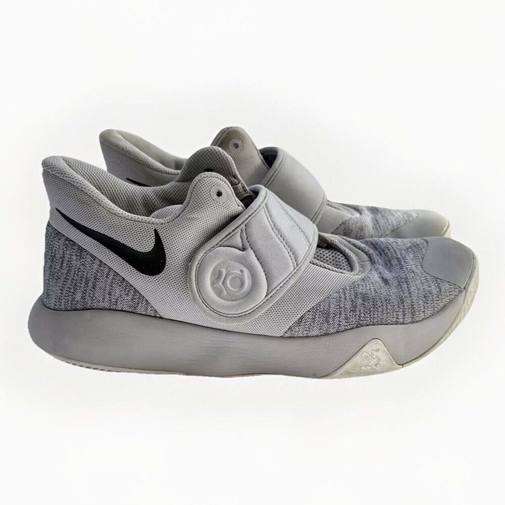Nike KD Trey 5 VI Kevin Durant Men's 9.5 White Wolf Grey Basketball AA7067-10